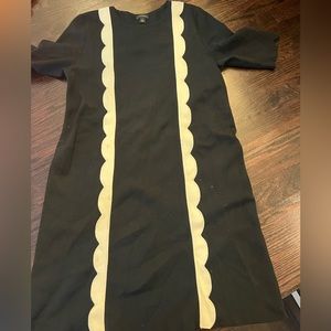 Black and white dress